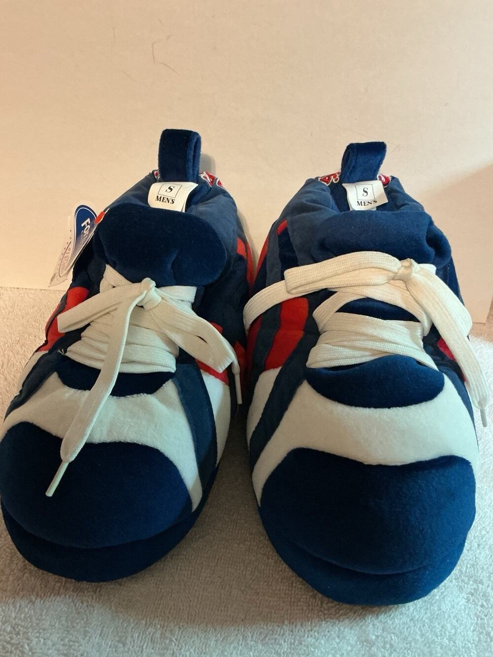 Forever Collectibles New York Mets Sneaker Slippers Men’s SZ Medium NWT